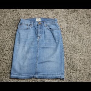 J.Crew Denim Skirt